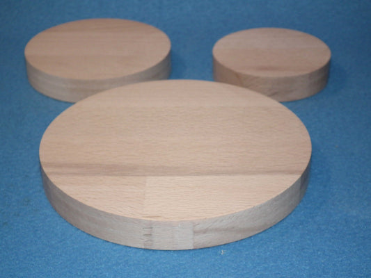Holzscheiben Buche Leimholz 18 mm stark