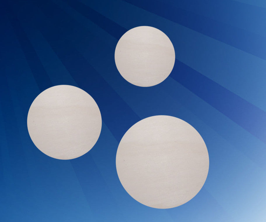 Holzscheiben Pappel Sperrholz 8 mm stark