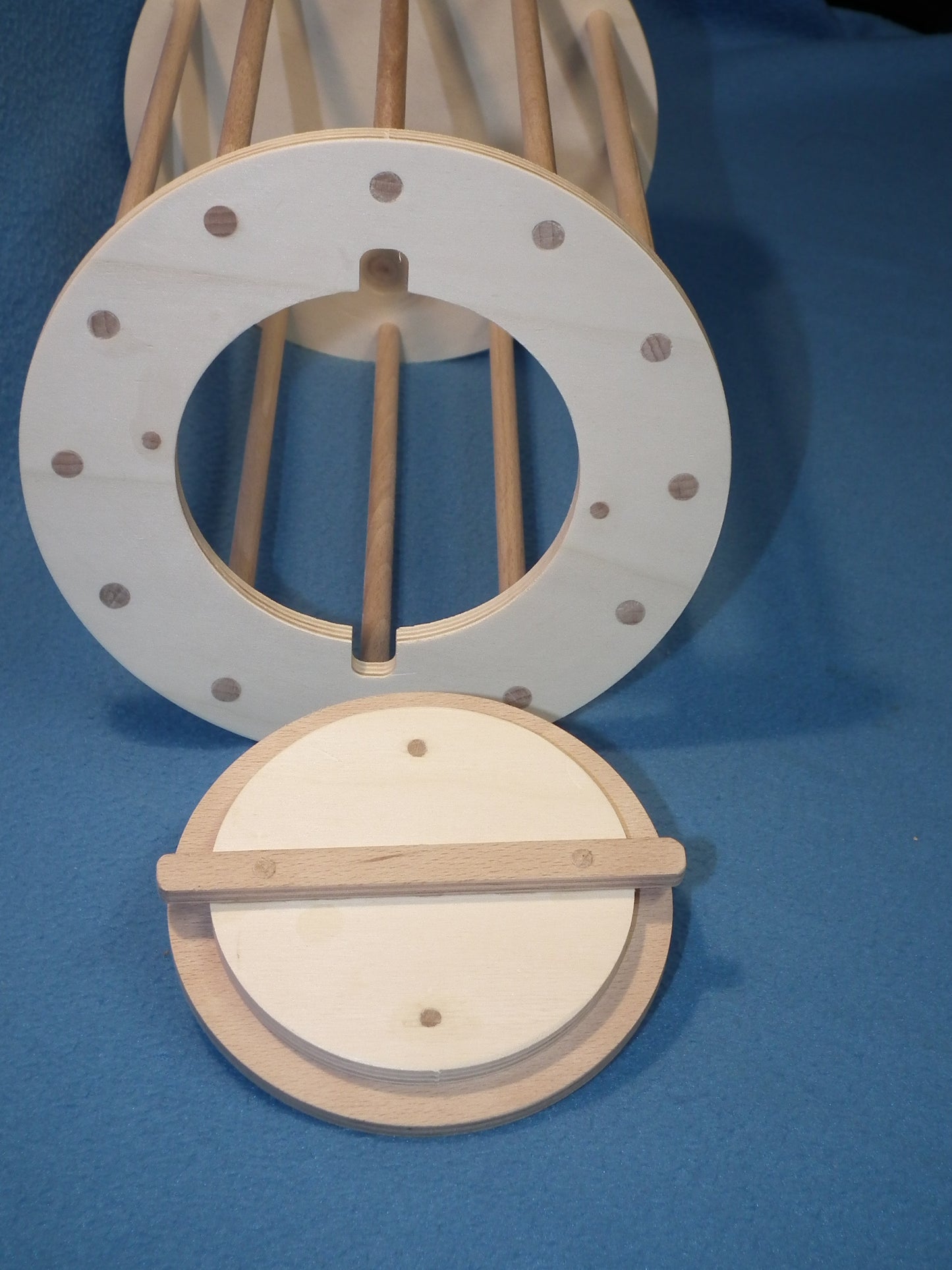 Heuraufe Heutrommel Heurolle für Kaninchen oder Meerschweinchen 25 x 18 cm