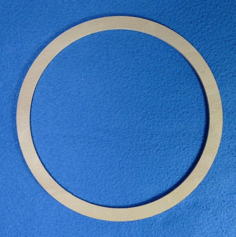 Holzring Ring Buche 23 cm / 20 cm für Traumfänger, Mobilé, Makramee
