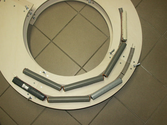 Gleiswendel Spur H0 Modellbahn Zweigleis 2,5 Ebenen mit An- und Abfahrt