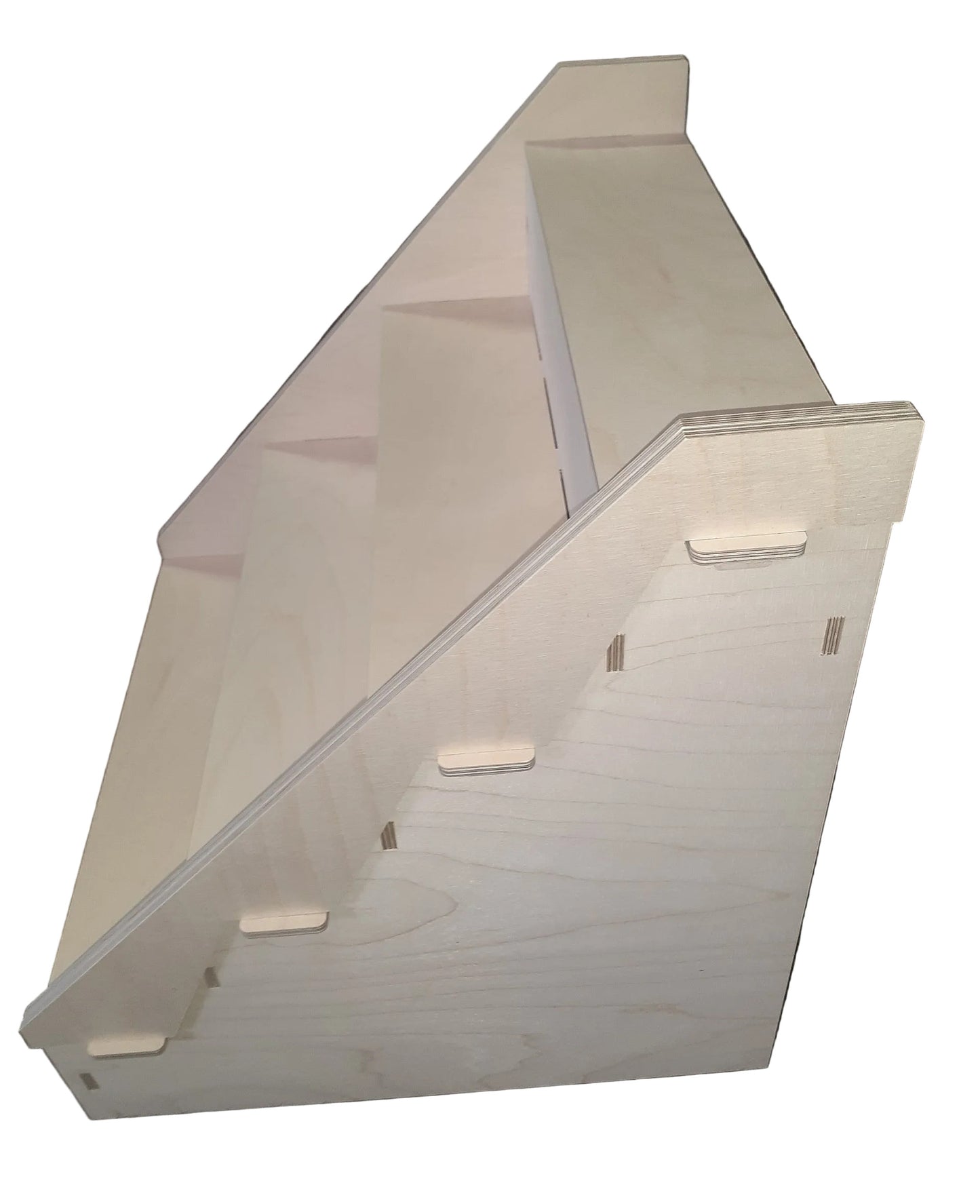 Thekendisplay Warenaufsteller Warentreppe Tischständer aus Holz 40x40x40cm