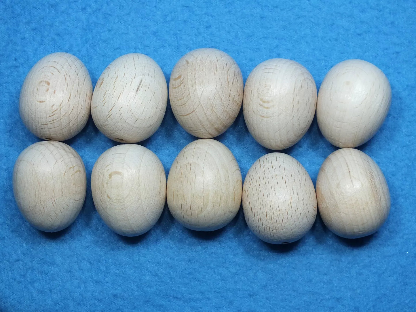 Ostereier aus Holz Holzeier aus Buchenholz Buche 2 Größen