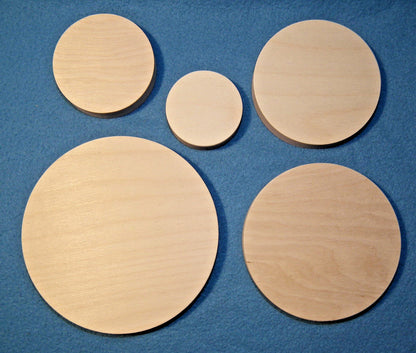 Holzscheiben Birkenmultiplex Sperrholz 18 mm stark