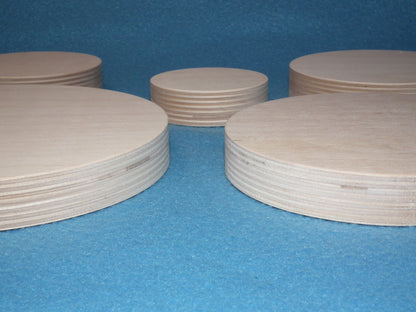 Holzscheiben Birkenmultiplex Sperrholz 18 mm stark