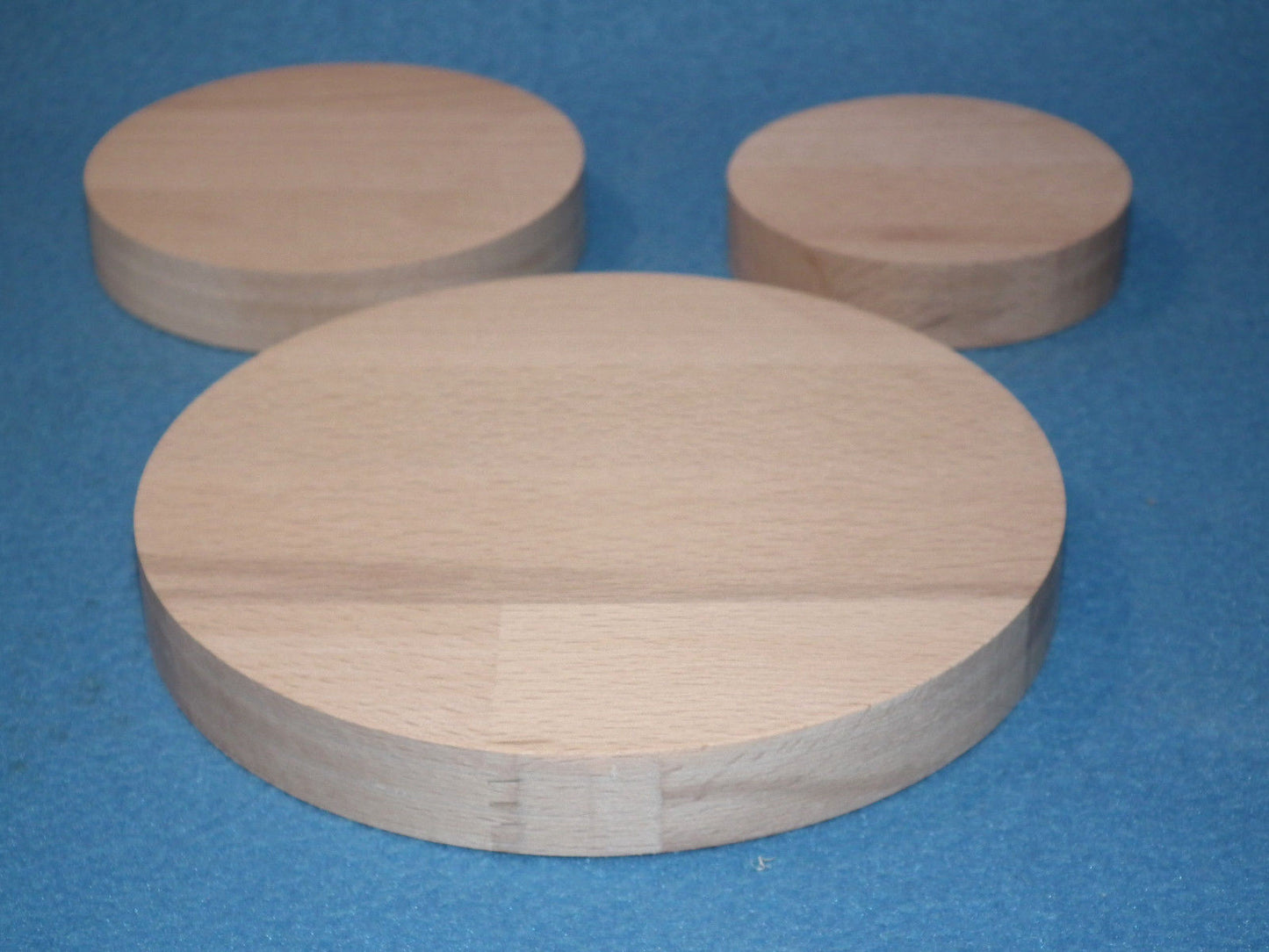 Holzscheiben Buche Leimholz 18 mm stark