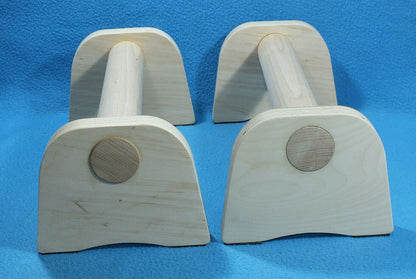 Liegestütz Griffe Hanteln Minibarren aus Holz Liegestützen Parallettes