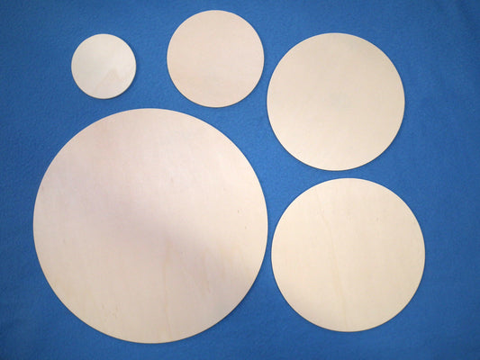 Holzscheiben Pappel Sperrholz 3 mm stark