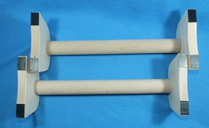 Liegestütz Griffe Hanteln Minibarren aus Holz Liegestützen Parallettes