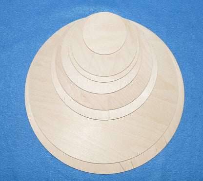 Holzscheiben Birke Sperrholz 4 mm stark