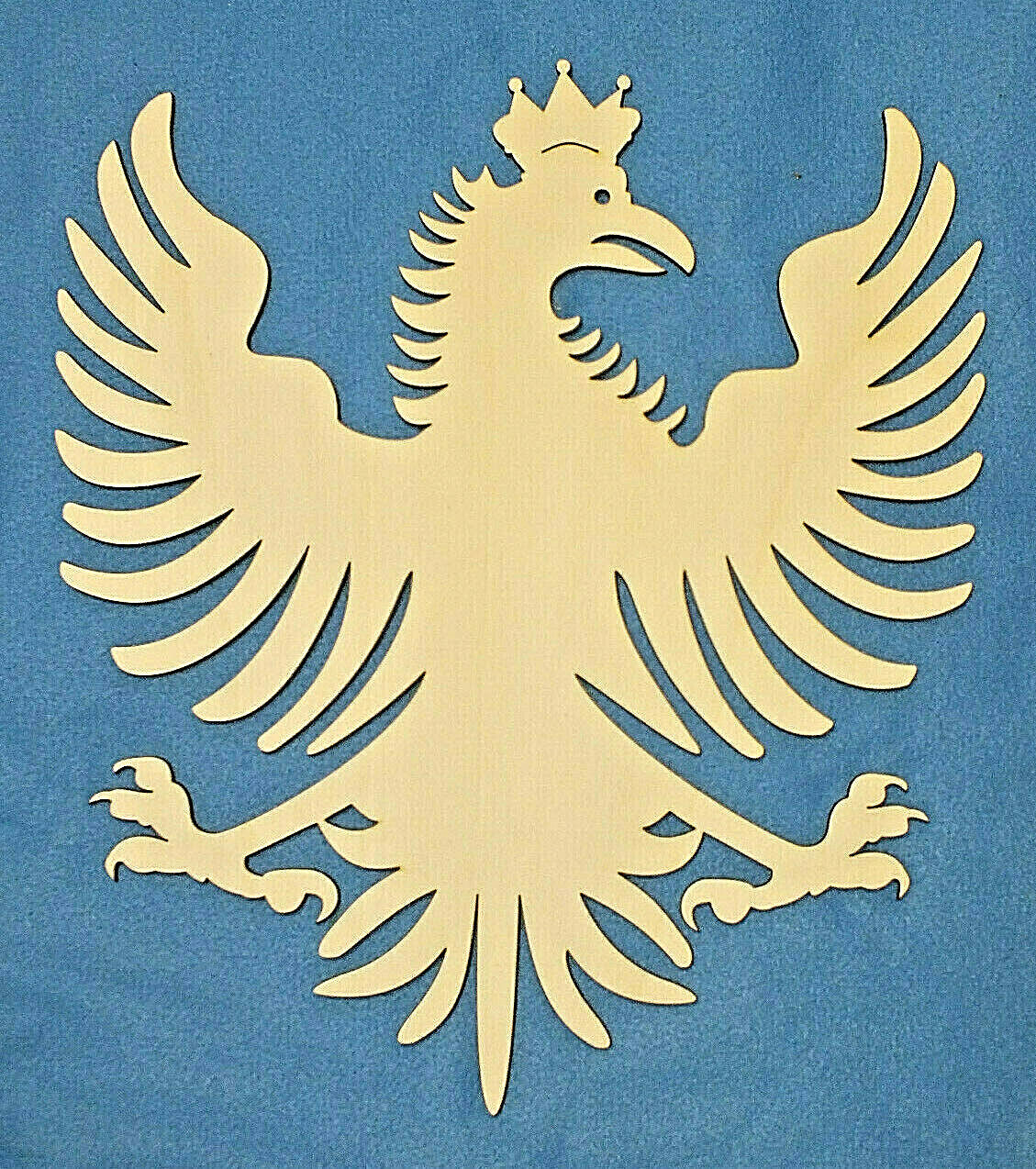 Schützenadler 45 cm x 40 cm Holzvogel 6 mm Pappelholz Schützenfest Zielscheibe