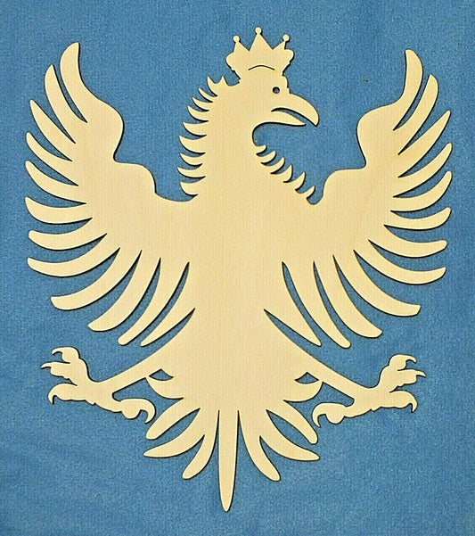 Schützenadler 45 cm x 40 cm Holzvogel 6 mm Pappelholz Schützenfest Zielscheibe