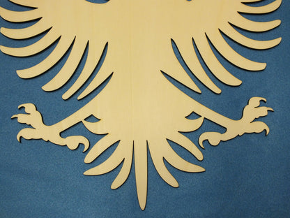 Schützenadler 45 cm x 40 cm Holzvogel 6 mm Pappelholz Schützenfest Zielscheibe