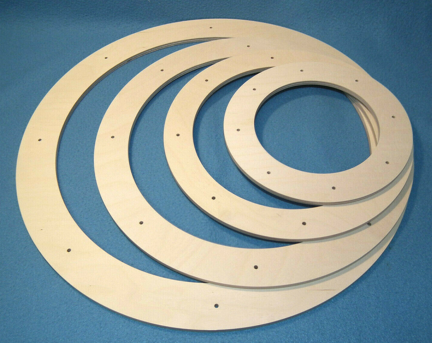 Blumen Bindekranz Steckringe Gestecke Multiplex Holz