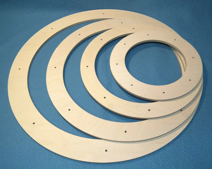 Blumen Bindekranz Steckringe Gestecke Multiplex Holz