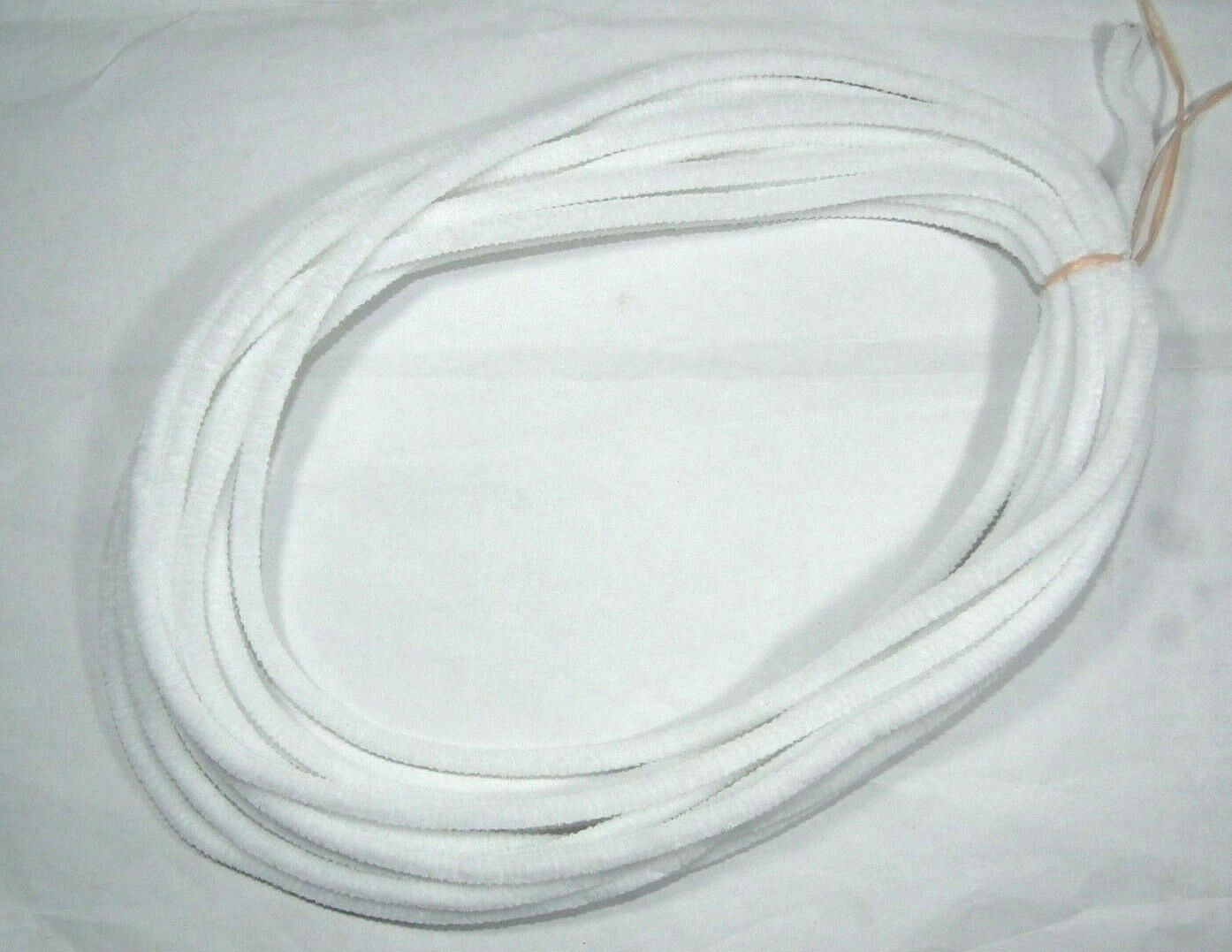 8mm Chenille Draht Biegeplüsch Pfeifenputzer rot weiß schwarz gelb 5 / 10 Meter