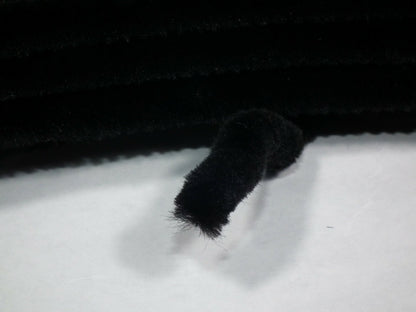 8mm Chenille Draht Biegeplüsch Pfeifenputzer rot weiß schwarz gelb 5 / 10 Meter