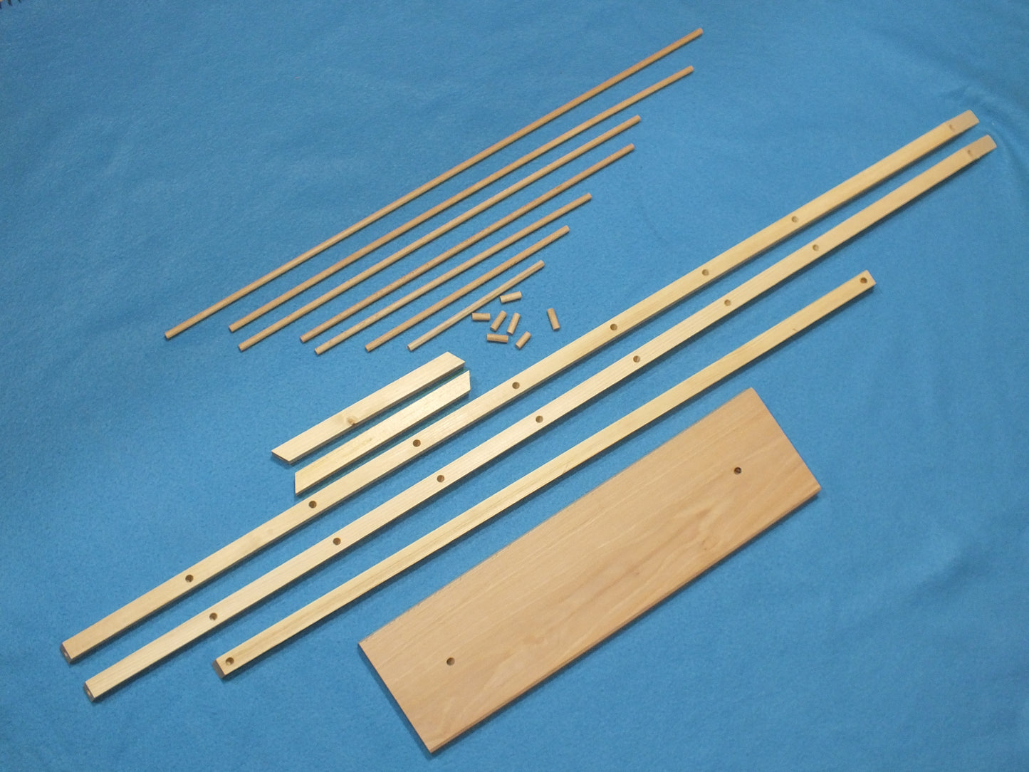 DIY Bausatz Weihnachtsbaum aus Holz 105 cm hoch