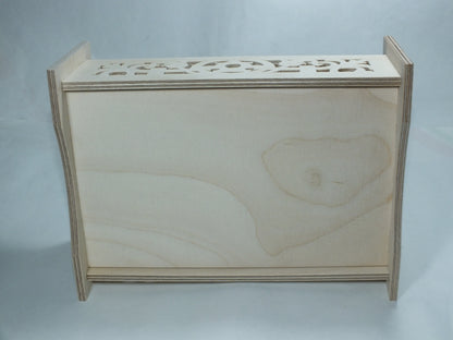 Tischklöppelständer aus Holz für Klöppel-Rolle, Klöppelsack