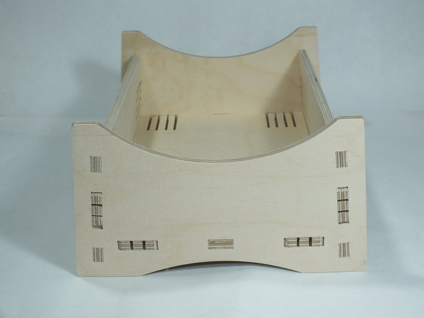 Tischklöppelständer aus Holz für Klöppel-Rolle, Klöppelsack