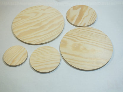 Holzscheibe Kiefer Sperrholz 8 mm stark