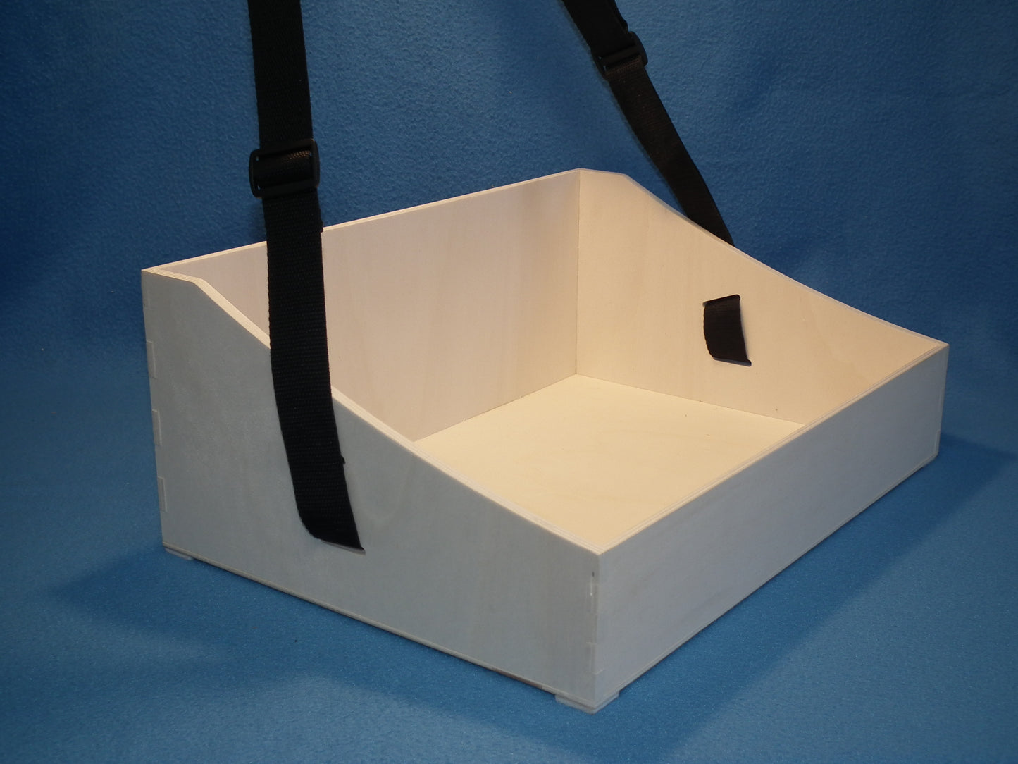 Holz Bauchladen hell