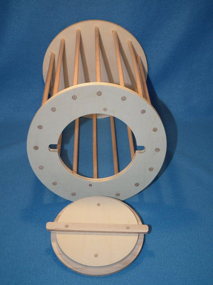 Heuraufe Heutrommel Heurolle für Kaninchen oder Meerschweinchen 33 x 23 cm