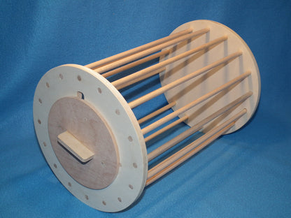 Heuraufe Heutrommel Heurolle für Kaninchen oder Meerschweinchen 33 x 23 cm