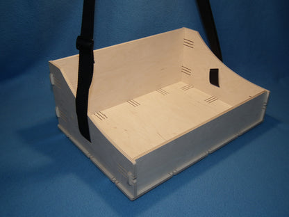 JGA Holz Bauchladen hell Birke