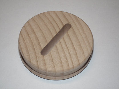 Sparstrumpfscheiben mit Schlitz   6 cm Durchmesser