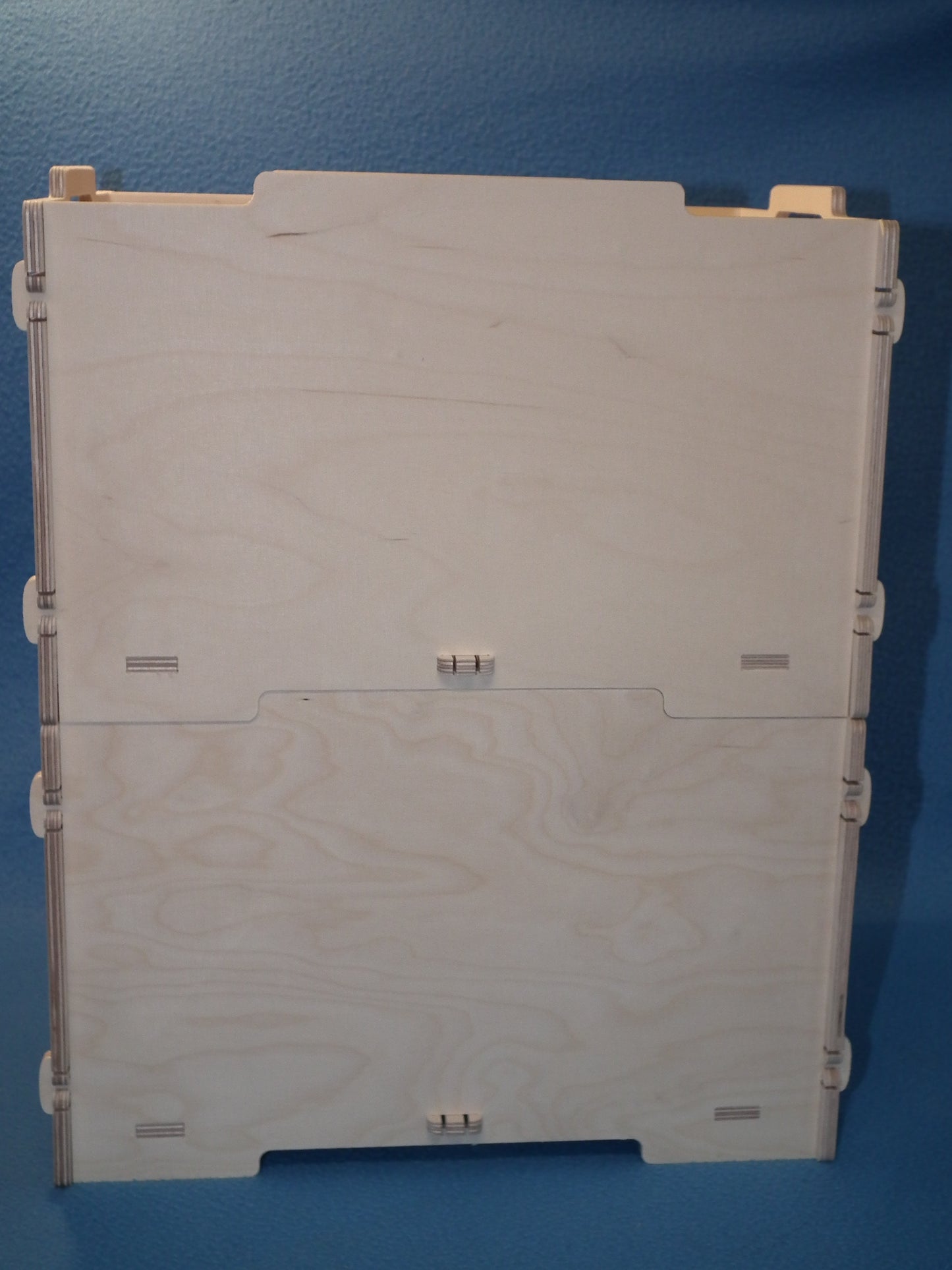 Holz Kiste hell Stapelbox Aufbewahrungsbox Lagerbox