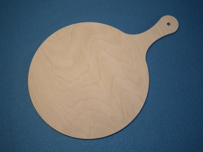 Pizzabrett  Pizzateller Brett für Flammkuchen aus Holz Birkemultiplex