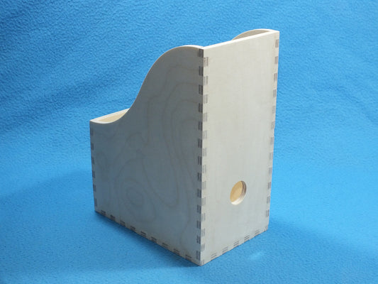 Holz Stehordner Stehsammler A5 aus 6 mm Birkenmultiplex