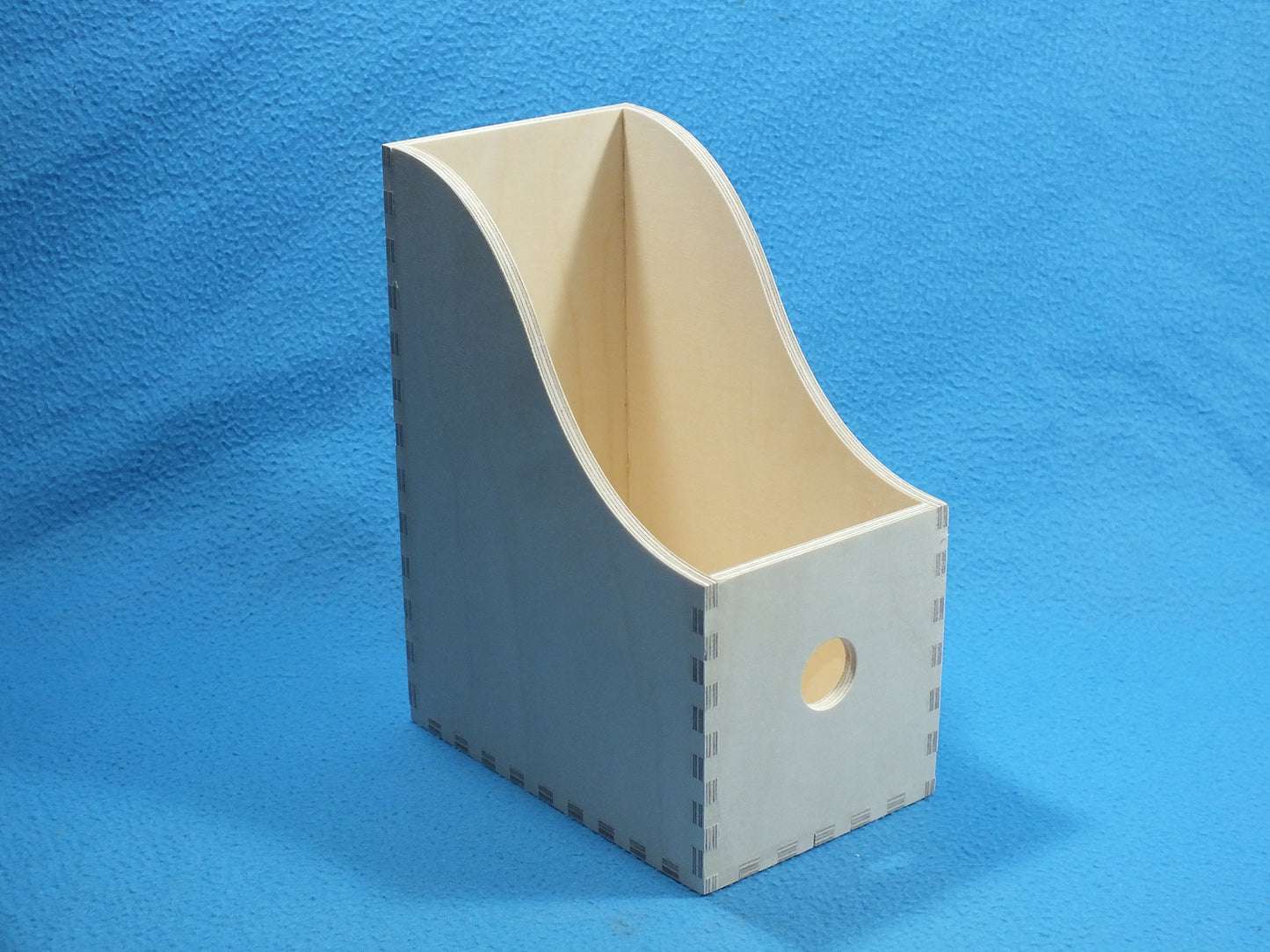 Holz Stehordner Stehsammler A5 aus 6 mm Birkenmultiplex