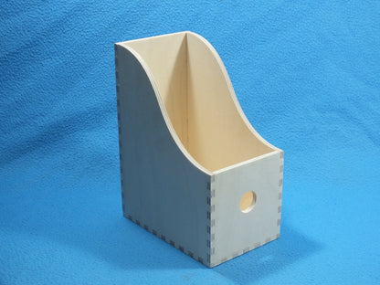 Holz Stehordner Stehsammler A5 aus 6 mm Birkenmultiplex