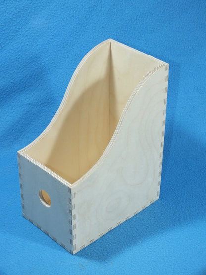 Holz Stehordner Stehsammler A5 aus 6 mm Birkenmultiplex