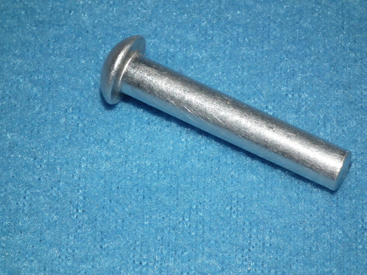 2x Aluachse mit Halbrundkopf