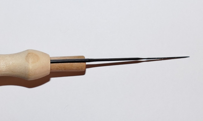 Filznadel mit Holzgriff zum Filzen Holzgriff inkl. Nadel