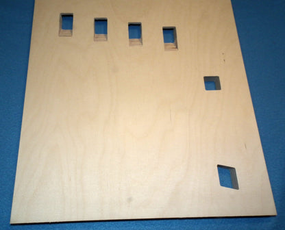 Spielfläche aus Holz für Fingerschlag Automat Selbstbau DIY Maker Fingerschläger