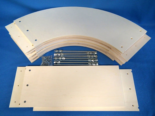 Gleiswendel Spur H0 Modellbahn Zweigleis 3,5 Ebenen mit An- und Abfahrt