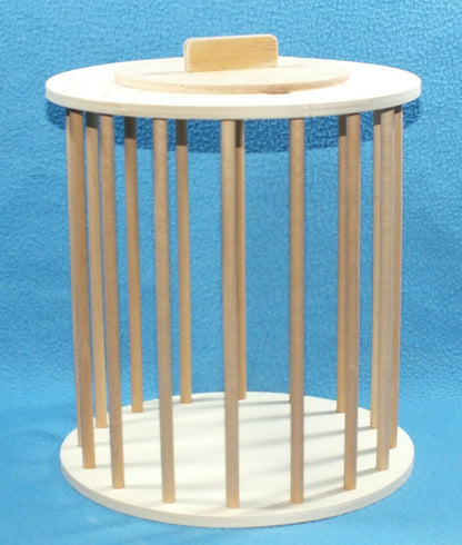 Heuraufe Heutrommel Heurolle für Kaninchen oder Meerschweinchen 25 x 23 cm