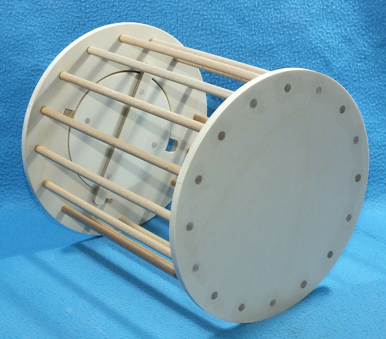 Heuraufe Heutrommel Heurolle für Kaninchen oder Meerschweinchen 25 x 23 cm