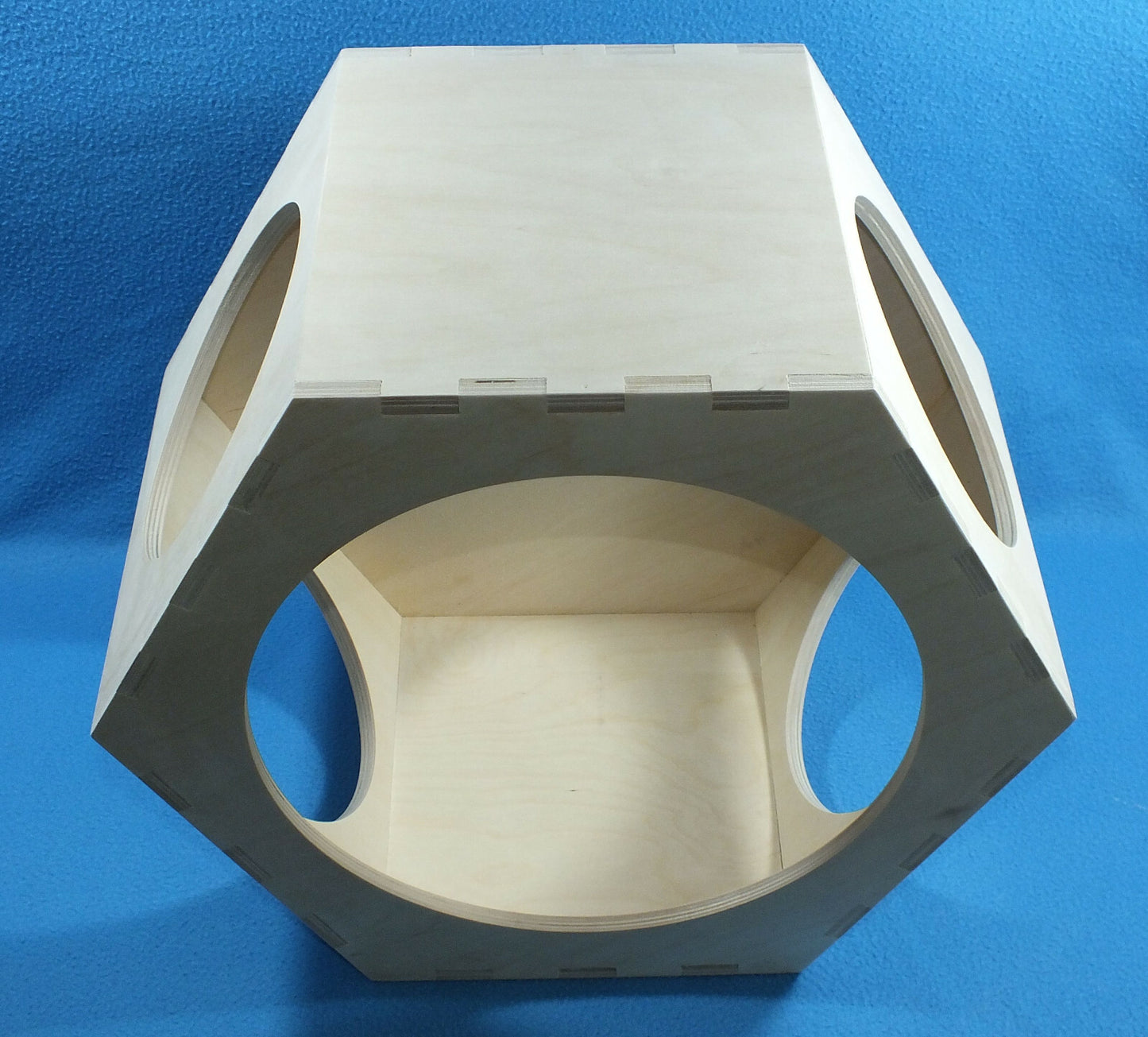 Katze Hexagon Sechseck Wand Spielplatz Schlafplatz Cat wall walk Wandpark Katzen