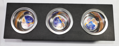 Futterstation Hundebar Welpentheke Katze  Futterbar aus CDF Holz