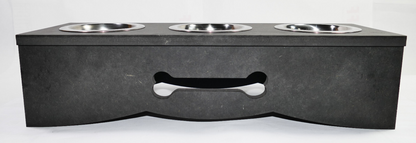 Futterstation Hundebar Welpentheke Katze  Futterbar aus CDF Holz