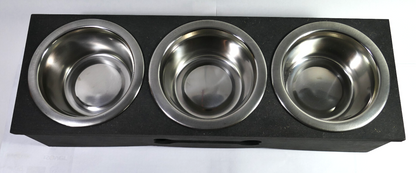 Futterstation Hundebar Welpentheke Katze  Futterbar aus CDF Holz