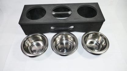 Futterstation Hundebar Welpentheke Katze  Futterbar aus CDF Holz