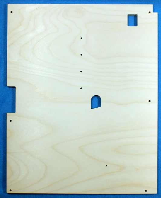 Spielfläche aus Holz für den antiken Automaten JEMOC Selbstbau DIY Maker