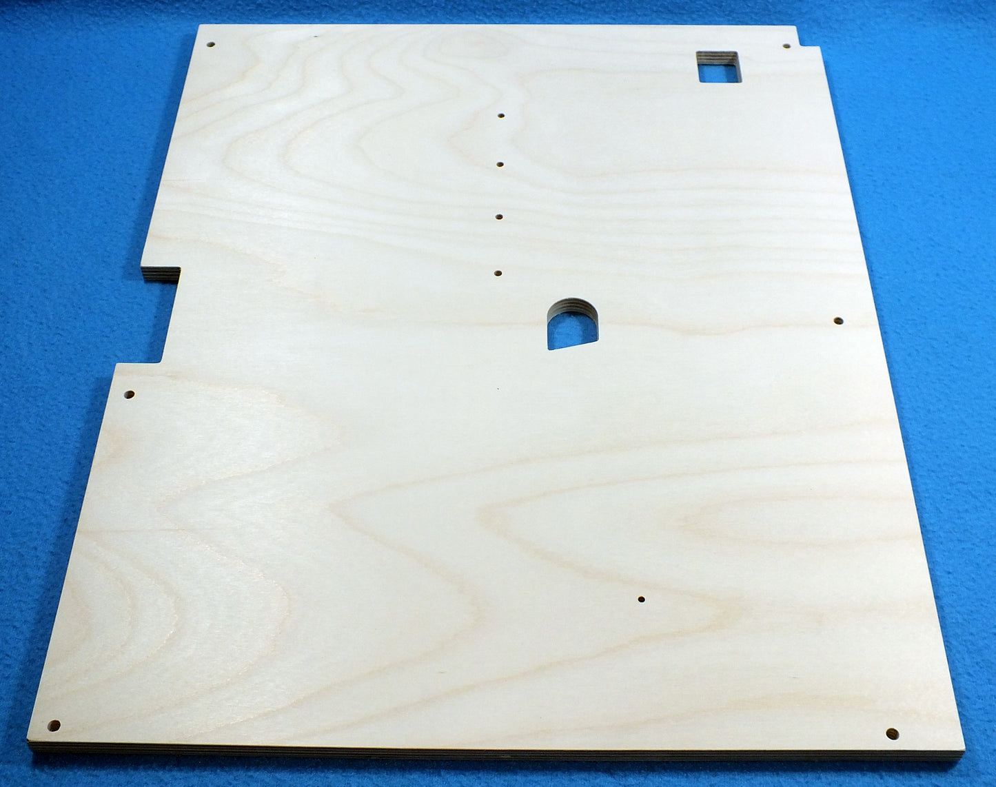 Spielfläche aus Holz für den antiken Automaten JEMOC Selbstbau DIY Maker