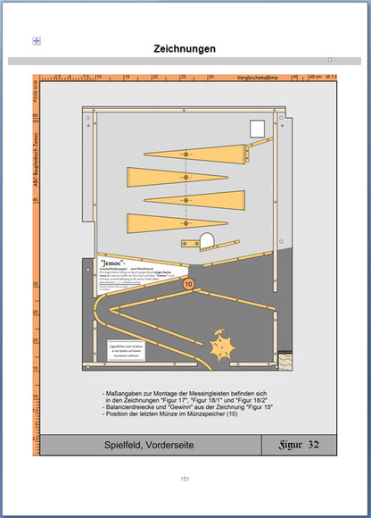 ABC Baubuch zum historischen Spielautomat JEMOC selbst gebaut Bauplan DIY Buch
